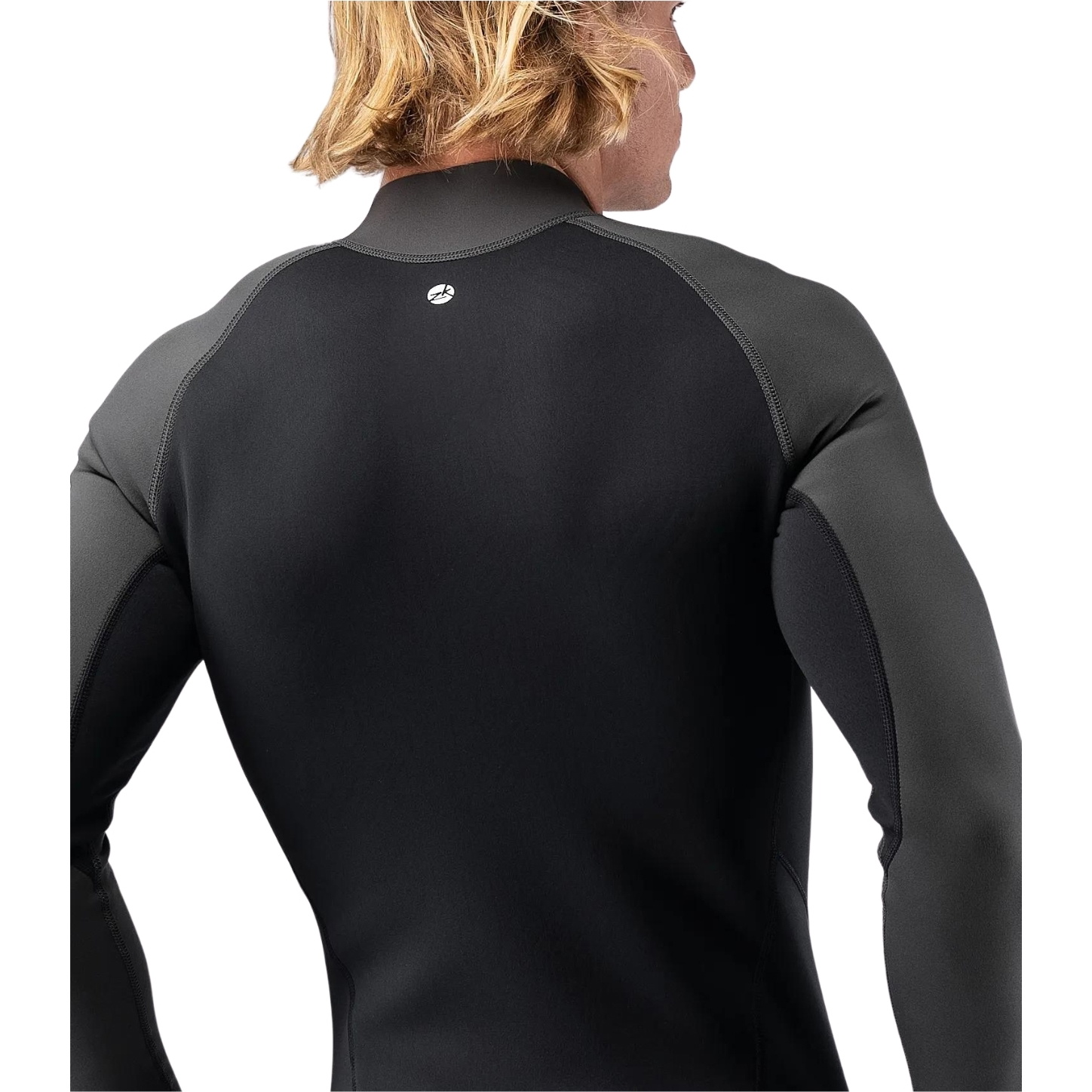 2026 Zhik Heren Microfleece X Neoprene Wetsuit Top DTP-0580-BLK - Black